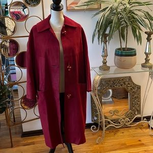 Vintage Suede Coat.
